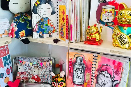 Isabelle Renault Création Recyclerie créative